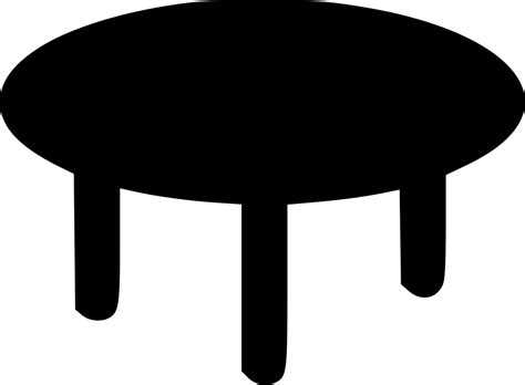 Round Table Icon 108784 Free Icons Library