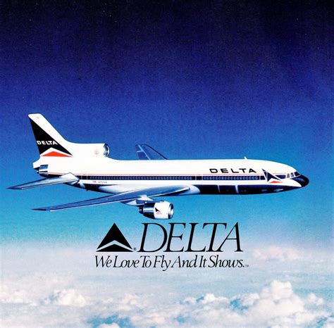 Delta Air Lines L 1011 Delta Airlines Commercial Aviation Delta