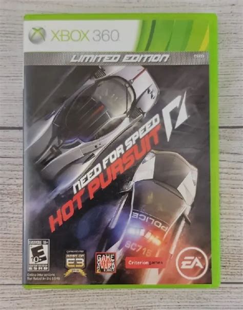 Need For Speed Hot Pursuit Limited Edition Xbox 360 Game 299
