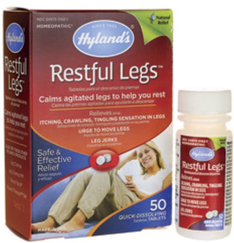 Hylands Restful Legs Tablets 50 Ea Pack Of 6