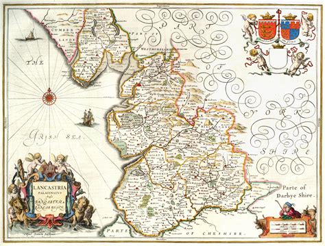 Lancashire Historic Maps Map Resources Libguides At Lancaster