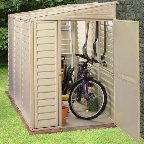 Duramax Ft X Ft Sidemate Vinyl Resin Outdoor Garden Storage Shed In