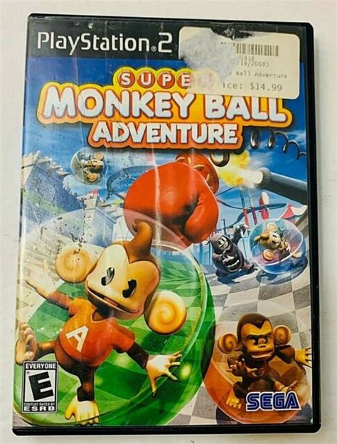 Super Monkey Ball Adventure Sony Playstation 2 2006 Complete Ebay