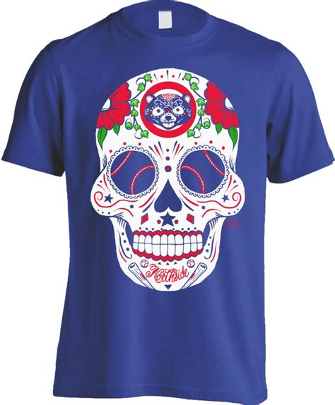 Chicago Northside Sugar Skull Shirt Mens Sugar Skull Shirt Skull