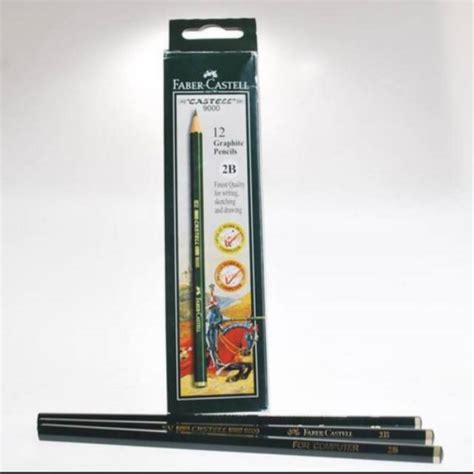 Jual Pensil Faber Castell 2b Castell 9000 Shopee Indonesia