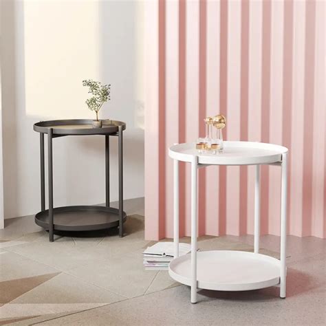 Nordic Corner Simple Modern Small Tea Table Wrought Iron Balcony Online