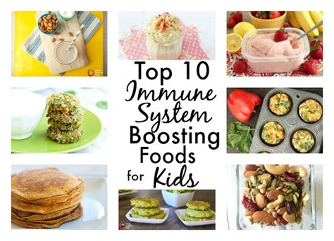 Healthy foods provide many substances including vitamins and minerals to keep us strong and healthy. Top 10 Immune System Boosting Foods For Kids (with ideas ...