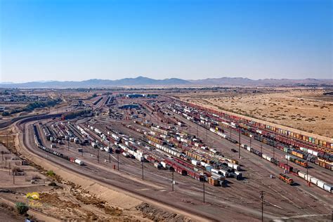 West Barstow Rail Yard From B Hill Photograph By Jim Thompson Fine Art America