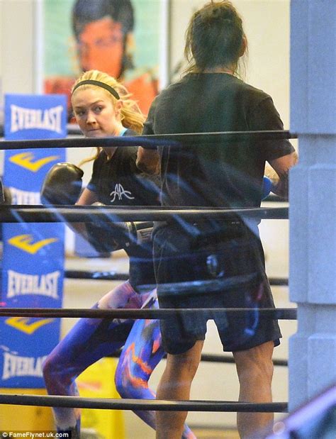 Gigi Hadid Packs A Punch As She Hones Her Model Physique With An Energetic Boxing Session In New