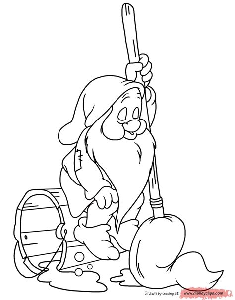 Sleepy Mop 1014×1296 Cartoon Coloring Pages Cute Coloring Pages