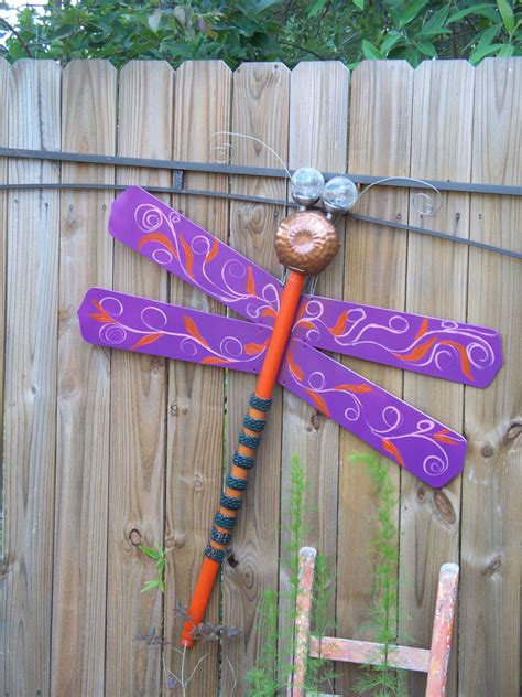 Found A Home For My Dragonfly Ceiling Fan Crafts Dragonfly Yard Art