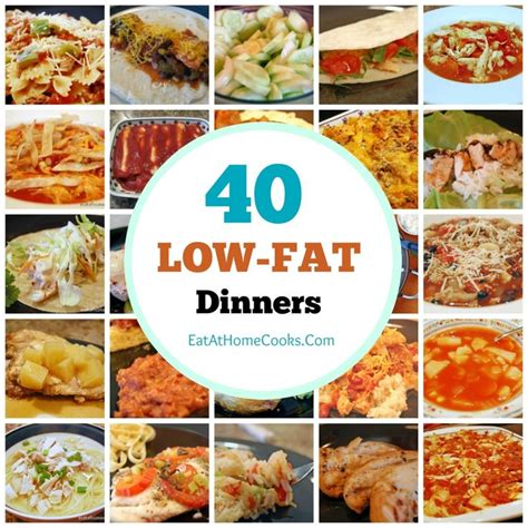 The link below is from the american heart association with ideas of menus to help with lowering cholesterol through diet. My Big Fat List of 40 Low-Fat Recipes | Put together ...