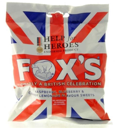 Foxs Raspberry Blueberry And Cloudy Lemonade Flavour Sweets 130g