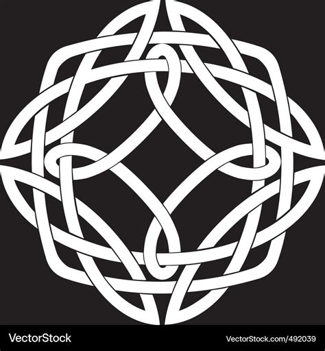 Celtic Knot Design Royalty Free Vector Image Vectorstock