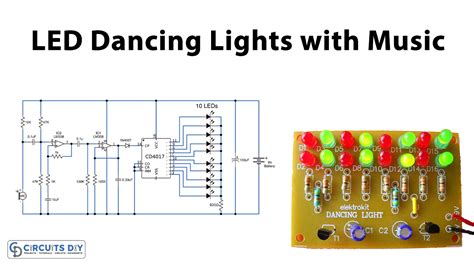 Led Dancing Light Circuit Circuit Diagram