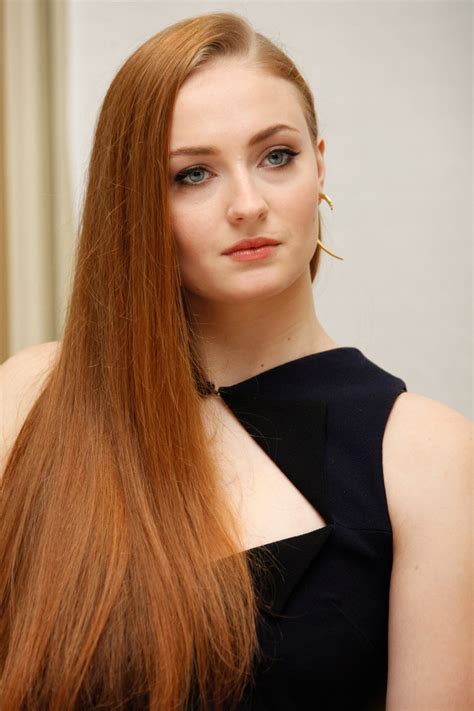 Sophie Turner Game Of Thrones Season Press Conference In Beverly Hills