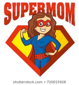 Super Mom Images Stock Photos Vectors Shutterstock Super Mom