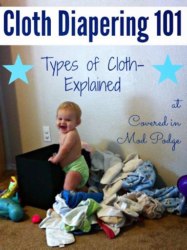Covered In Mod Podge Cloth Dipaering 101 Types Of Cloth Diapers Explained