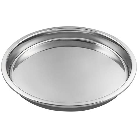 Bon Chef 2 Qt Shallow Rounded Stainless Steel Food Pan 12033