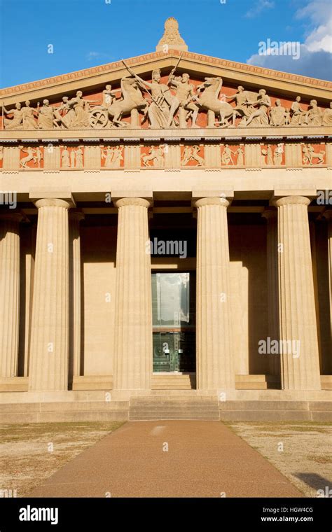 The Parthenon Nashville Tennessee Centennial Park Full Scale