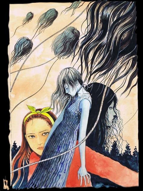 Tomie Junji Ito Poster For Sale By Kepidek Redbubble