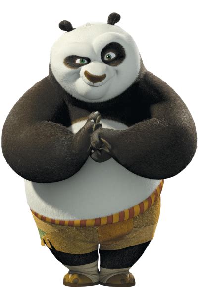 Check Out This Transparent Kung Fu Panda Po Ready To Fight Png Image