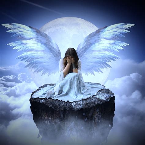 Sad Angel in the Clouds Forum Avatar | Profile Photo - ID: 197121