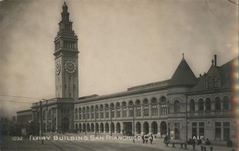Ferry Building San Francisco Ca Postcard