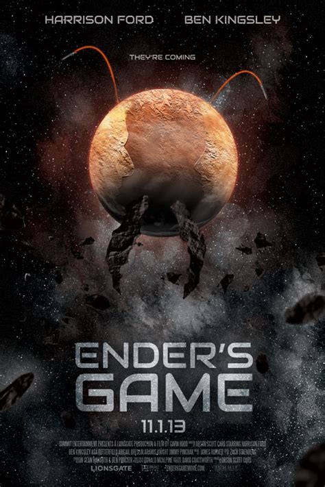 Ender's game 2013 watch online in hd on 123movies. Ender's Game Movie Poster on Behance