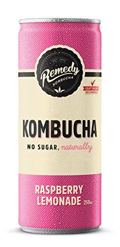 Remedy Raw Organic Kombucha Sparkling Live Cultured Drink Sugar