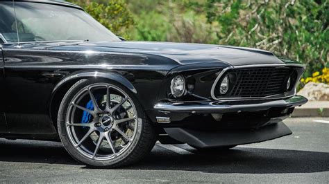 Hal Baers 69 Mustang Mach 1 On Forgeline One Piece Forged Monoblock