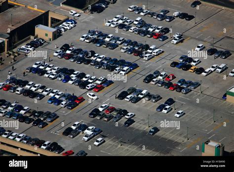 Aerial Photograph Of The Parking Lot On Top Of The Sandton City