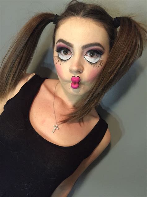 Creepy Doll Halloween Makeup Freelance Makeup Artist Airbrush