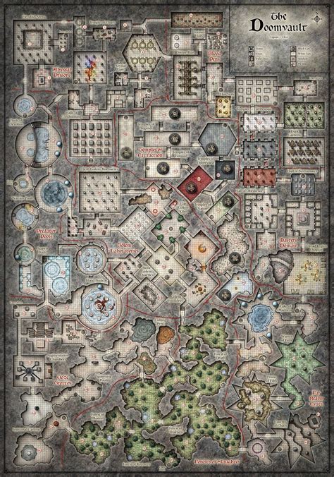 Rpg Dungeon Map