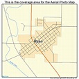 Aerial Photography Map of Ryan, OK Oklahoma