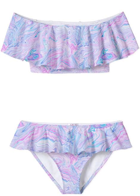 Stella Cove Pastel Swirl Bikini ~ Can Be Worn W Strap Up Or Down ⋆ Gypsy Girl Tween Boutique