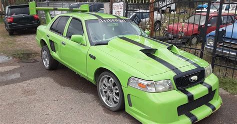 Wildly Modified Crown Vic Looks Barely Recognizable