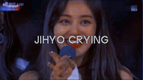 Twice Jihyo Crying At Mama 2017 Youtube