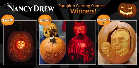 Nancy Drew Pumpkin Carving Contest Her Interactive