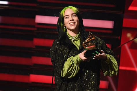 Billie Eilish Becomes First Woman To Sweep The Big Four Grammys