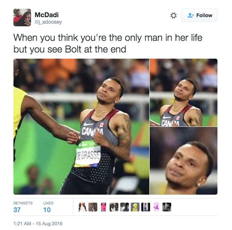 Usain Bolts Famous Photo Turns Into The Internets Funniest Meme