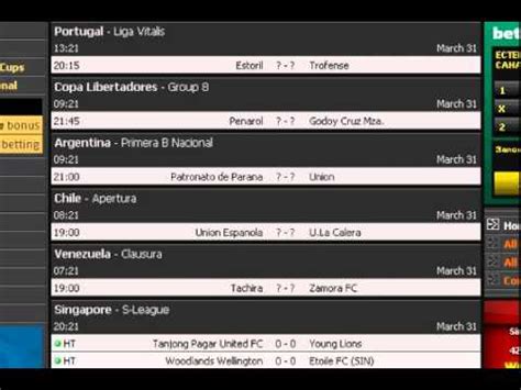 Live football scores service on flash score offers football live scores and football results from over 1000 football leagues, cups and tournaments (premier a complete list of sports and the number of competitions (today's results / all competitions) in each sport can be found in the livescore section. livescore.com - Live Scores - online spielen - Anleitung ...