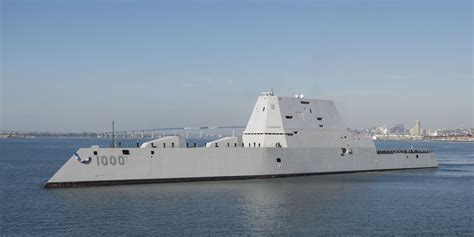 The Us Navys Newest Stealth Destroyer Promptly Suffers