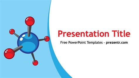 Free Molecule Powerpoint Template Prezentr Ppt Templates