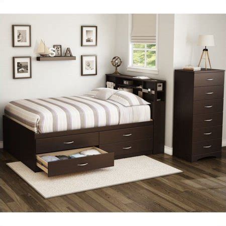 Comforter sets are designed to keep you updated and fashionable in the most convenient and inexpensive way. South Shore Back Bay 3 Piece Full Captains Bedroom Set in ...