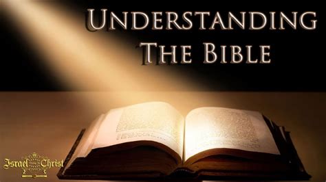 Understanding The Bible Youtube