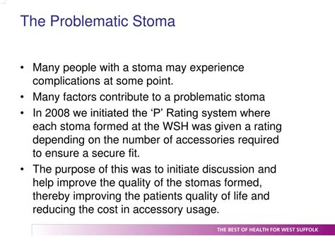 Ppt Exploring The Intricacies Of Stoma Care Powerpoint Presentation