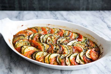 Zucchini Eggplant Tomato Gratin Recipe