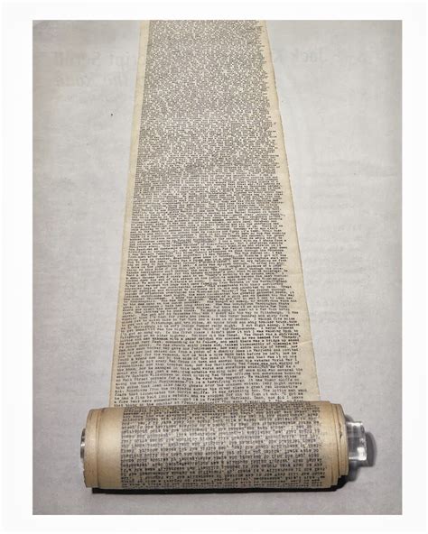 Kerouacs On The Road Original Scroll Manuscript Read The Article