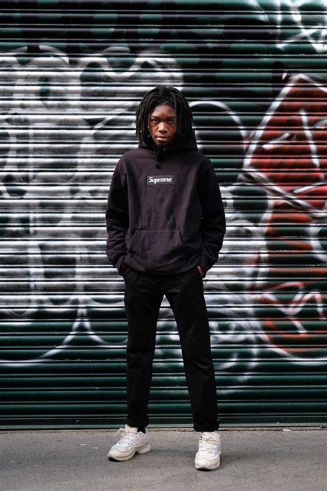 Street Style Looks From Londons Supreme X The North Face Drop London
